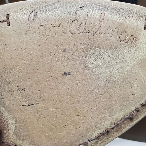 Sam Edelman Women's Packer Taupe Suede Fringe Zip Ankle Boots Size 8.5 - Picture 8 of 12